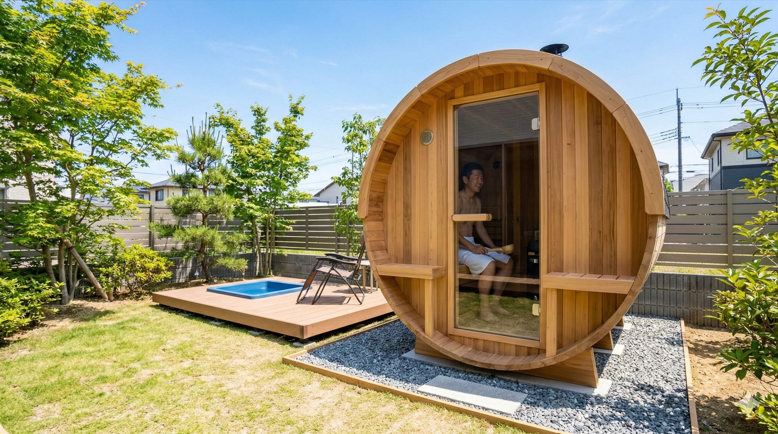 庭にサウナを設置！費用から法律、近隣対策の完全ガイド