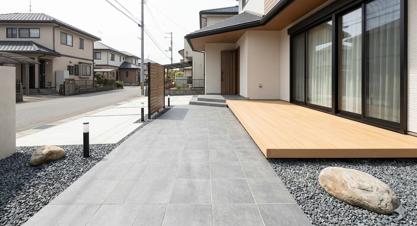 庭に何も植えない外構の費用と後悔しないおしゃれな対策