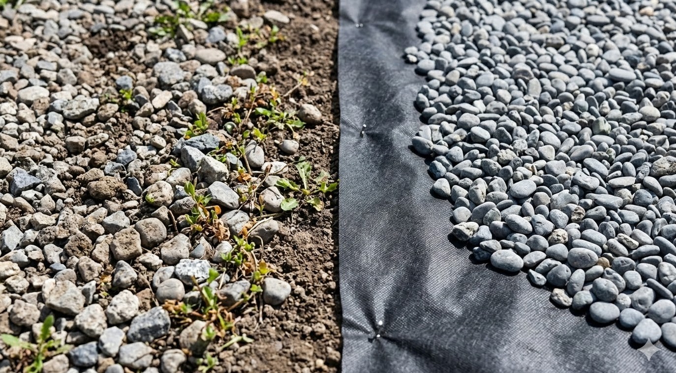 防草シートなしでの施工は失敗の元