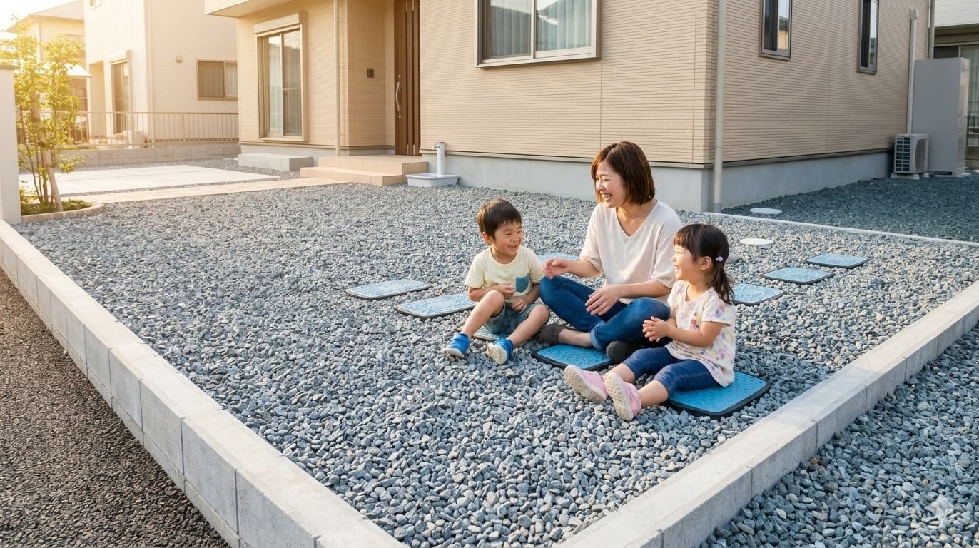 庭の雑草をなくす砂利敷きのまとめ