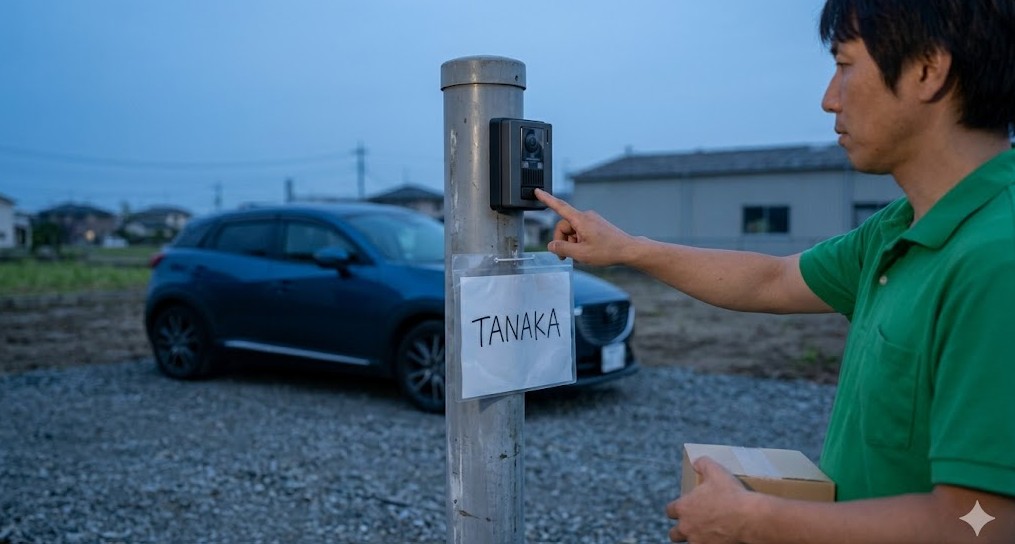 防犯上危険な仮設インターホンの設置術
