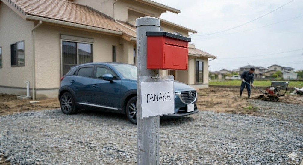 ポストや表札が未設置時の郵便物対応