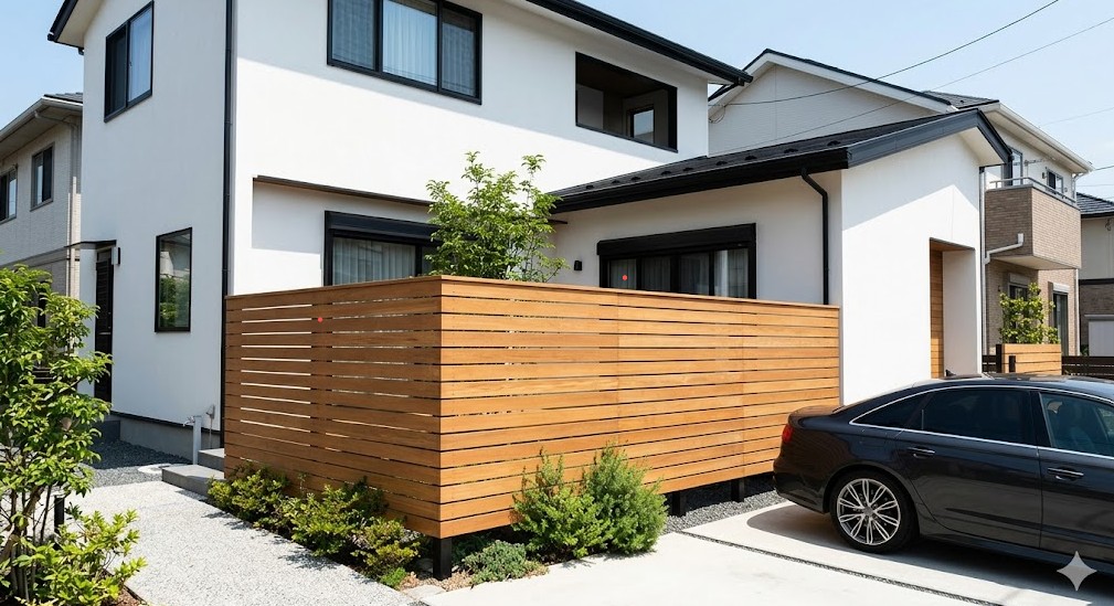 白い家や黒い家で外構フェンスを高くしたい時の完全ガイド