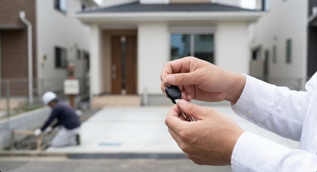 外構工事中の車庫証明に伴うリスクと解決策