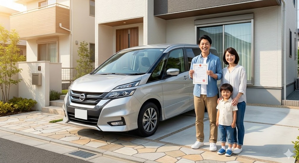 外構工事中の車庫証明取得まとめ