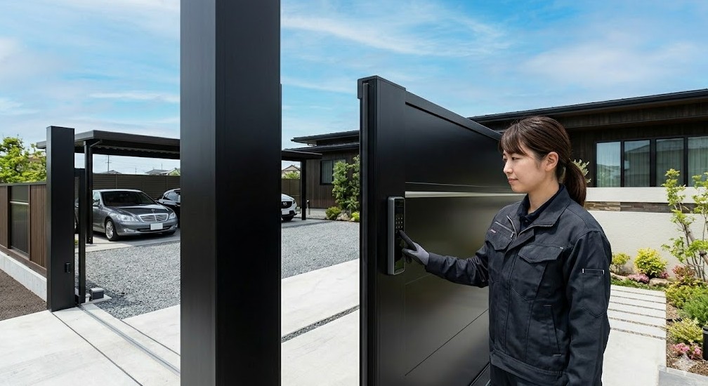 140坪のクローズド外構の費用相場