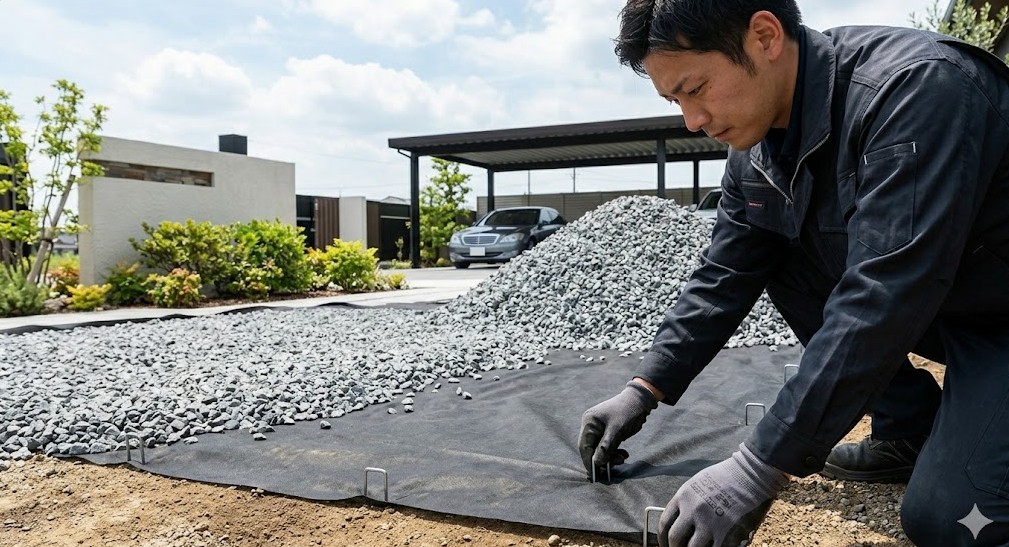 広い庭の雑草対策とおすすめ素材