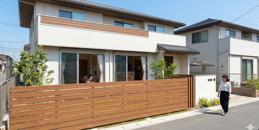 南向きの外構で目隠しを成功させるフェンス選びとレイアウト術