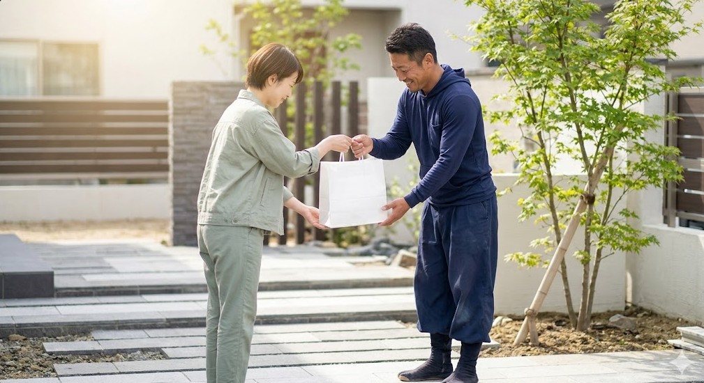 現場の職人へ贈る差し入れのタイミング