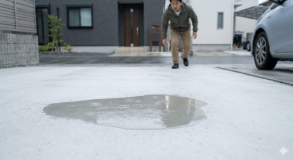 照り返しや水はけ悪化のデメリット