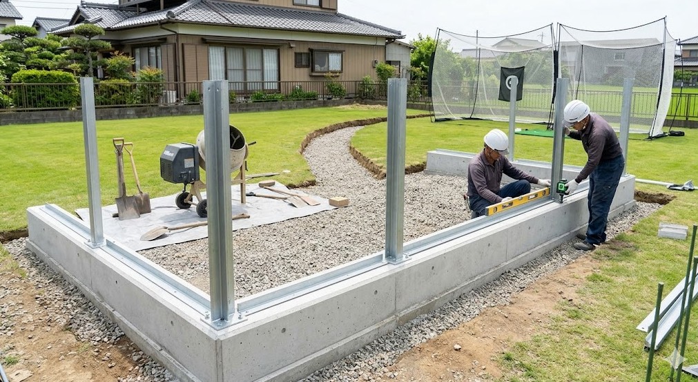 外構の壁を発泡スチロールでdiyするコツ