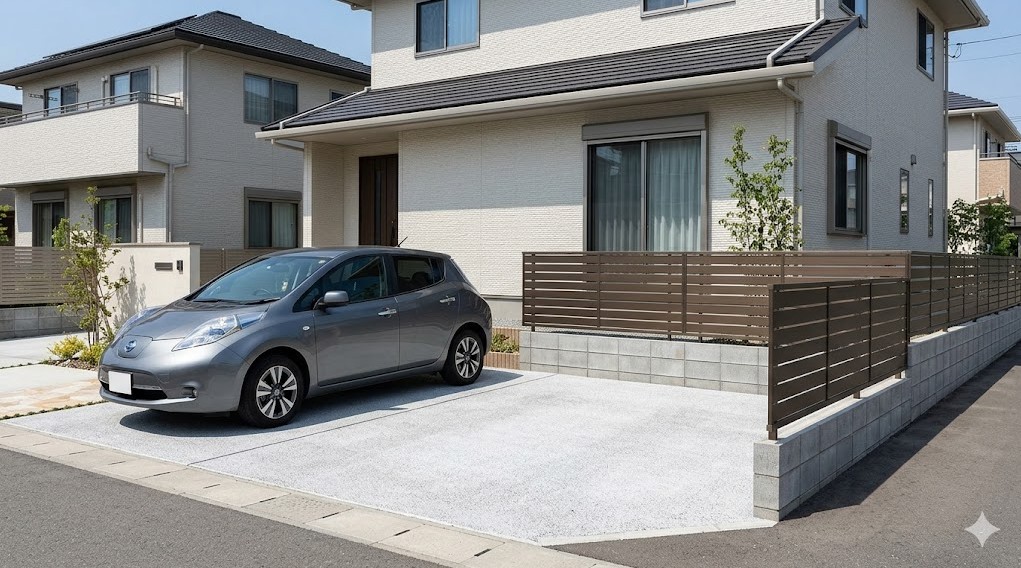 駐車場やフェンスなど部分別の費用相場