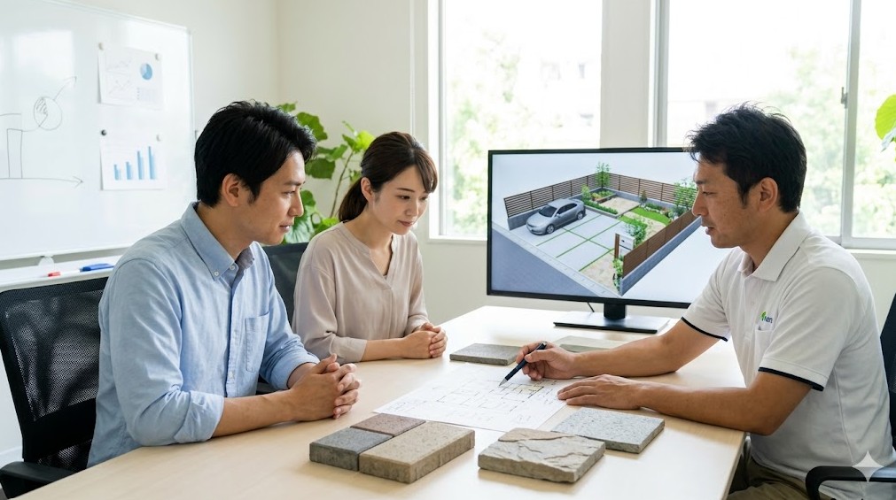 建物と外構は同時に計画しよう