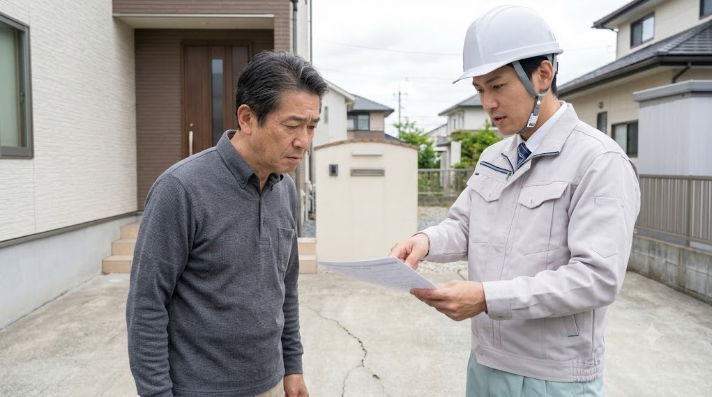 外構コンクリートひび割れ保証の真実