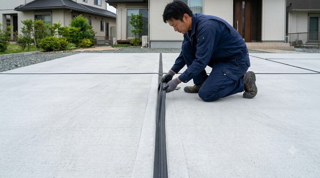 割れを防ぐ外構 目地の重要性