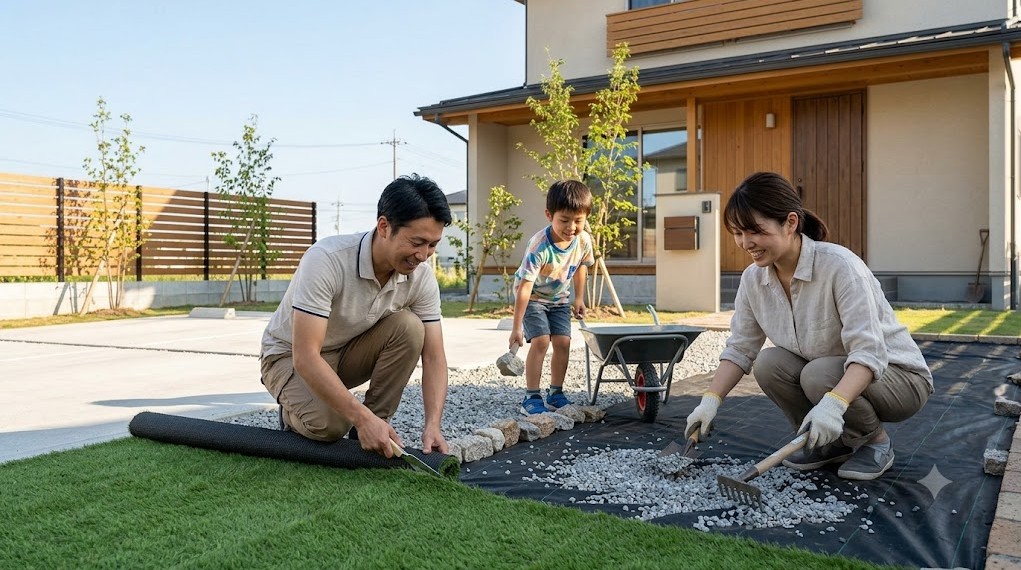 プロの施工とDIYを使い分ける