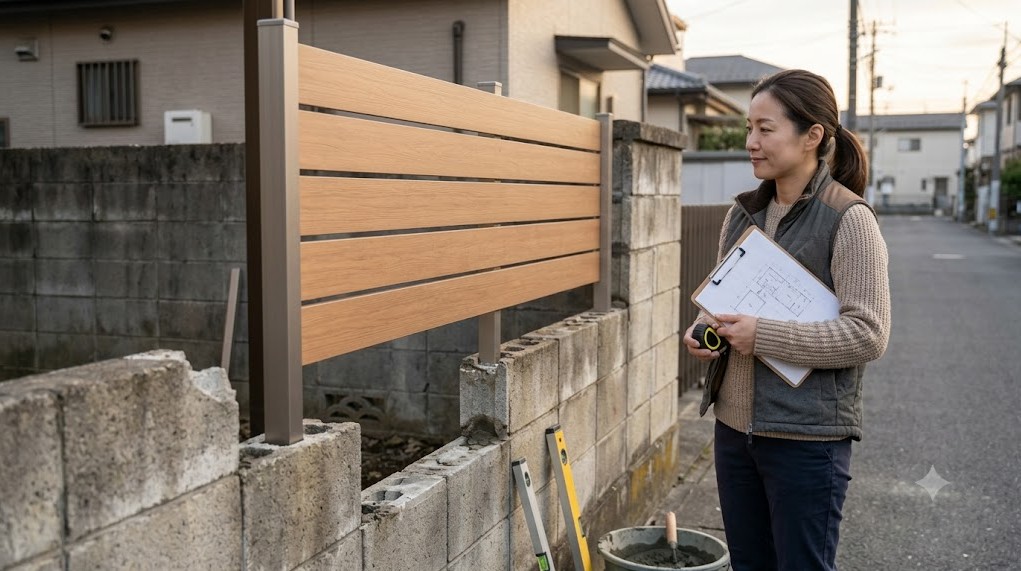外構フェンスの費用相場はいくら？種類別・高さ別の目安
