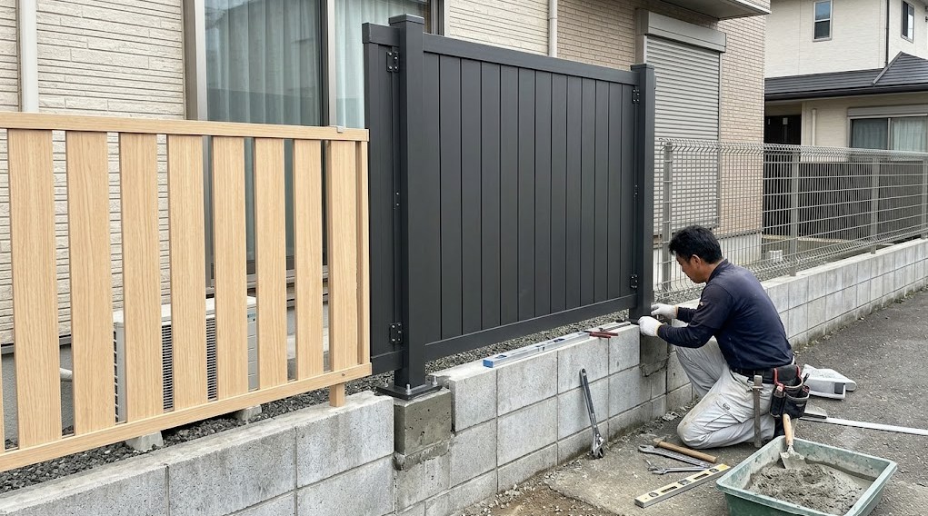 樹脂や天然木フェンスの費用相場