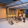 外構の自転車置き場・バイク置き場の作り方｜屋根と防犯の考え方