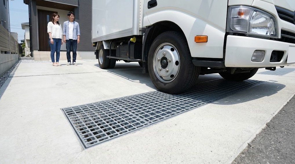 車両重量に耐える耐荷重の選定方法